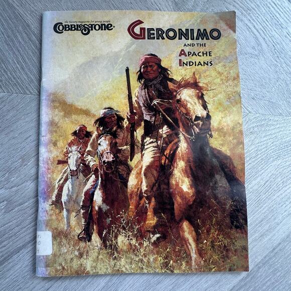 Cobblestone Geronimo Apache Indians Book Vintage History Magazine November 1996 - Picture 1 of 8